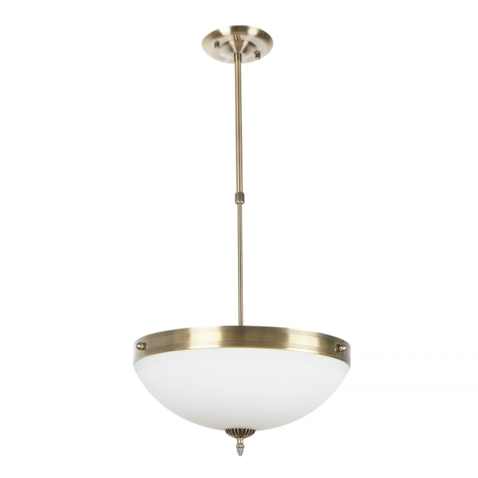 MR1526-4C MyFar Потолочная люстра "тарелка" на штанге Biene, 40см диаметр, E27*4*60W