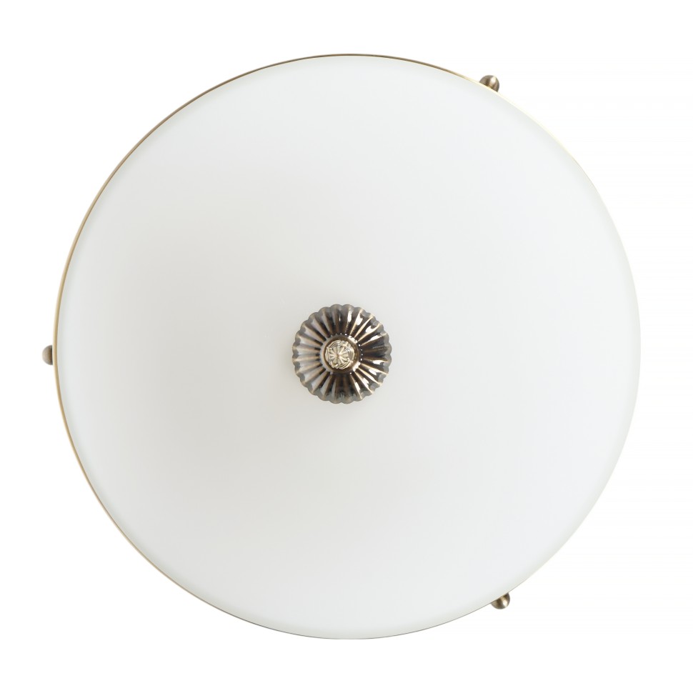 MR1526-4C MyFar Потолочная люстра "тарелка" на штанге Biene, 40см диаметр, E27*4*60W