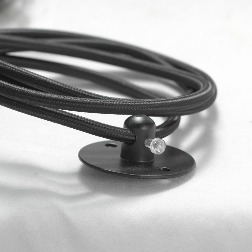 LSP-8174 Lussole LGO черная подвесная люстра Паук 12 ламп Е27