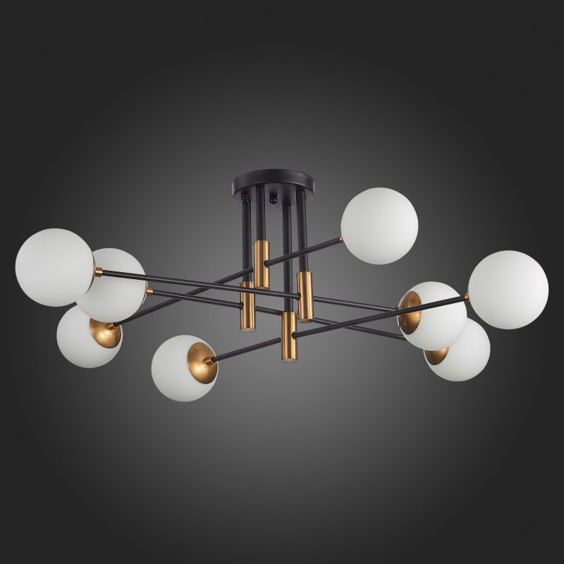 SL1203.402.08 ST-Luce потолочная накладная люстра Limano 8xE27