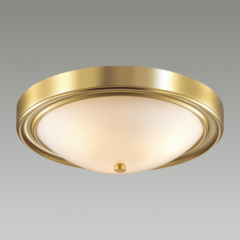 5259/3C LUMION VINTAGE Настенно-потолочный светильник NINA, латунь, 3*Е27*60W, диаметр 37см