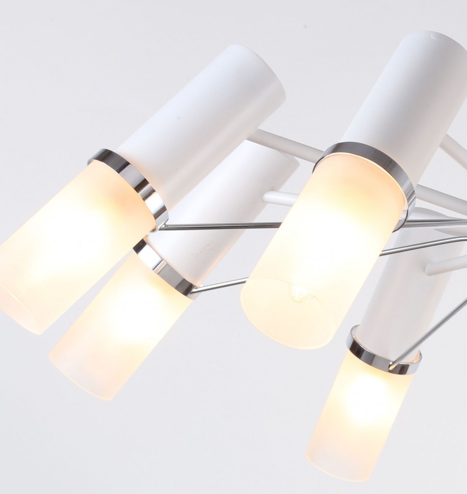 2559-8P F-Promo потолочная люстра Viator белая, 8*Е14