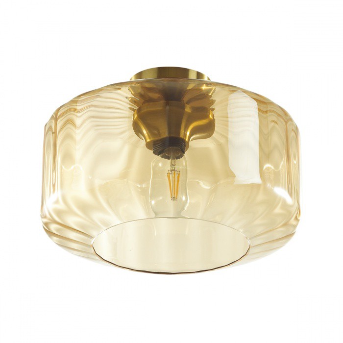 4747/1C ODEON LIGHT Pendant янтарный потолочный светильник BINGA