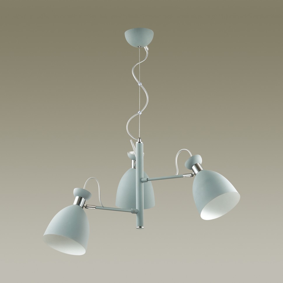 3735/3 LUMION MODERNI Серый подвесной светильник на штанге KIZZY, E27*3*60W
