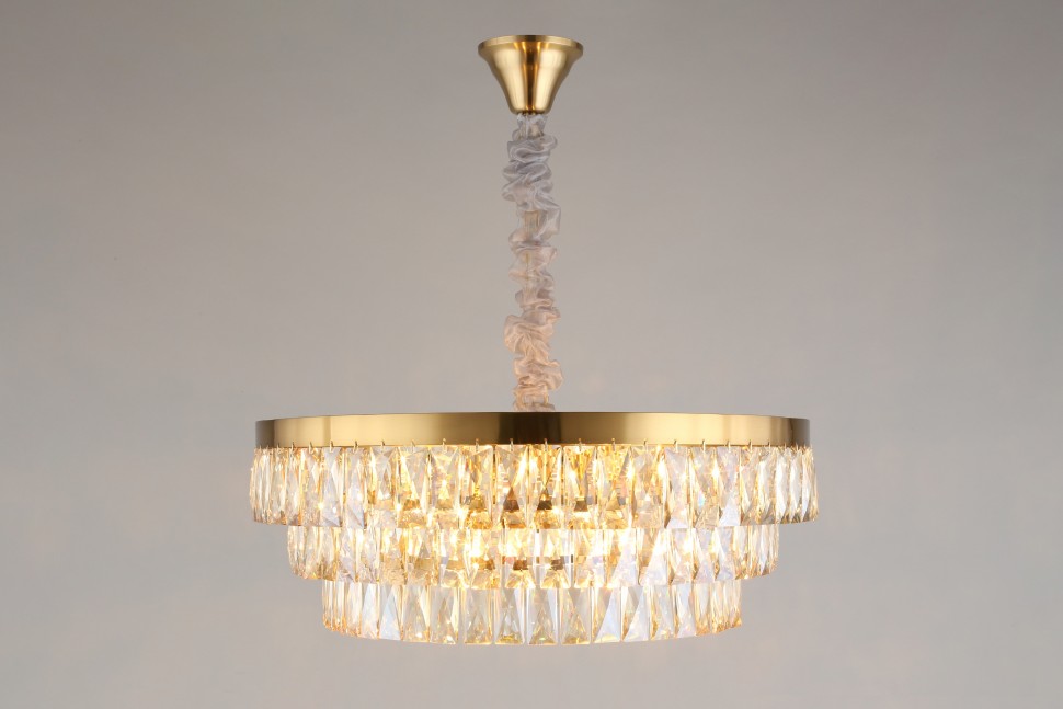 APL.837.03.10 APLOYT подвесная люстра хрусталь Francheska, E14*10*40W