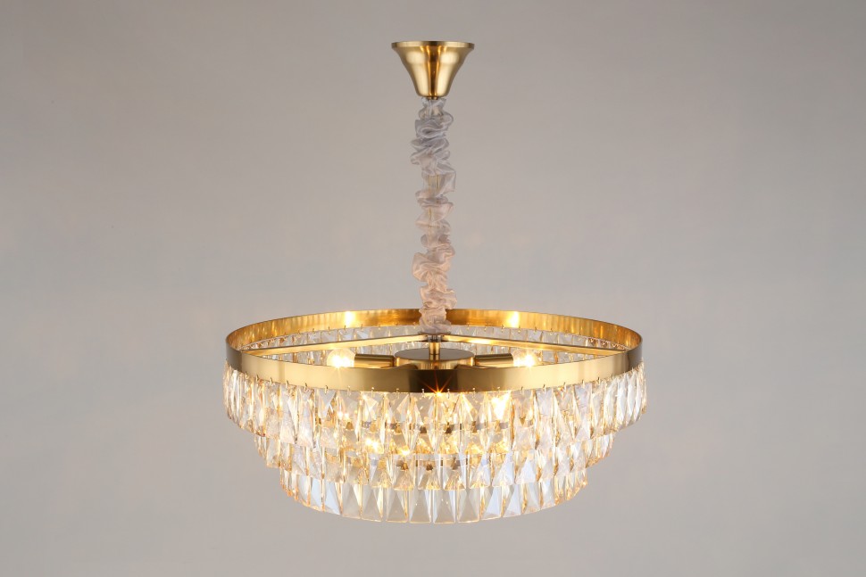 APL.837.03.10 APLOYT подвесная люстра хрусталь Francheska, E14*10*40W