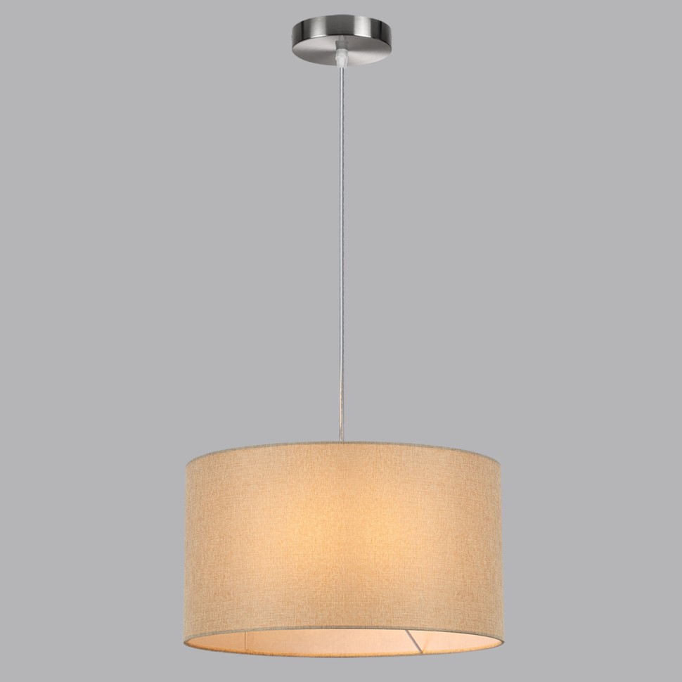 8250/2 LUMION NIKKI Бежевый подвес Модерн Е27*2*60W, никель, диаметр 36см