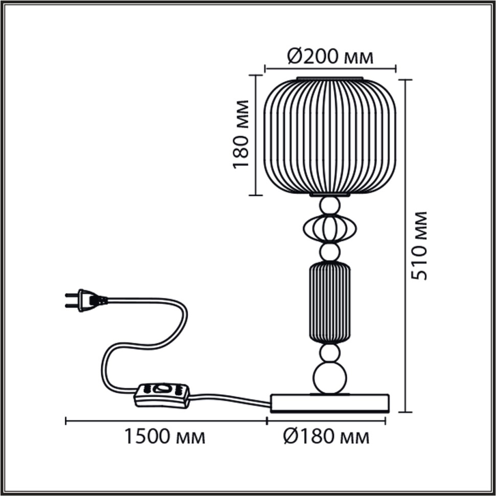 8334/1T LUMION MODERNI настольная лампа ALEGRA, E27*1*40W, бронза/белый/серый, металл/керамика/стекло