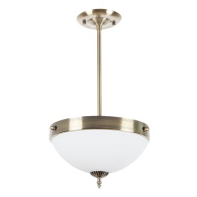 MR1526-3C MyFar Потолочная люстра "тарелка" на штанге Biene, 30см диаметр, E27*3*60W