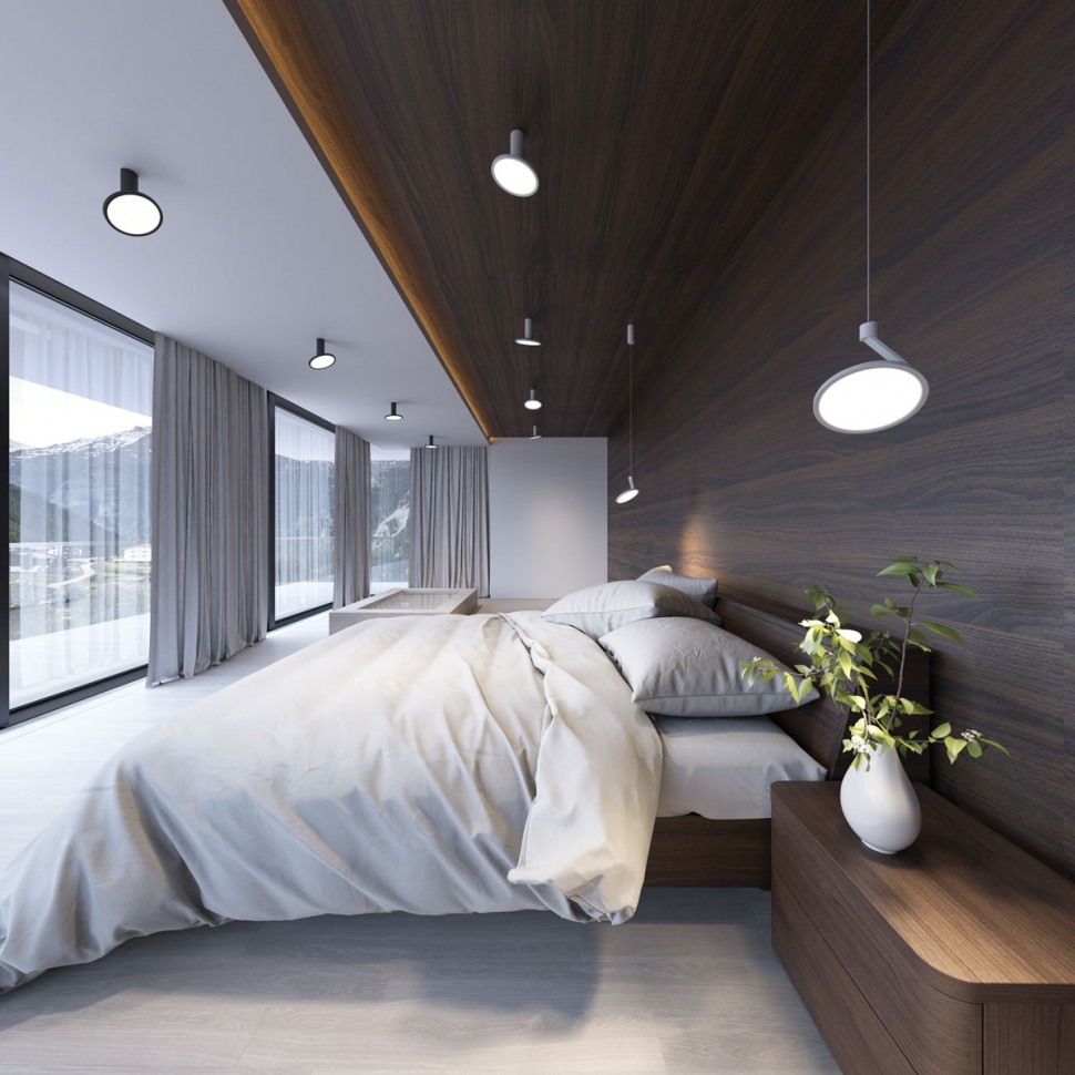 358347 NOVOTECH OVER Накладной светодиодный поворотный светильник HAT, 18W, белый