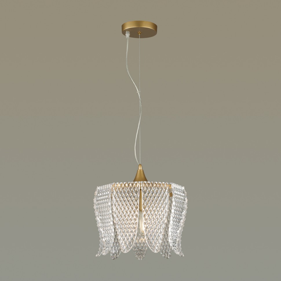 5296/3 LUMION MODERNI Светильник подвесной BEATRIS, матовое золото, E27*3*40W