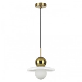 5014/1B ODEON LIGHT Modern подвес Hatty, золото, белый