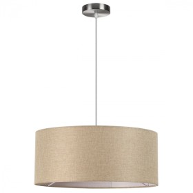 8250/3 LUMION NIKKI Бежевый подвес Модерн Е27*3*60W, никель, диаметр 50см