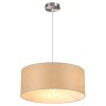 8250/3 LUMION NIKKI Бежевый подвес Модерн Е27*3*60W, никель, диаметр 50см