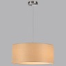 8250/3 LUMION NIKKI Бежевый подвес Модерн Е27*3*60W, никель, диаметр 50см