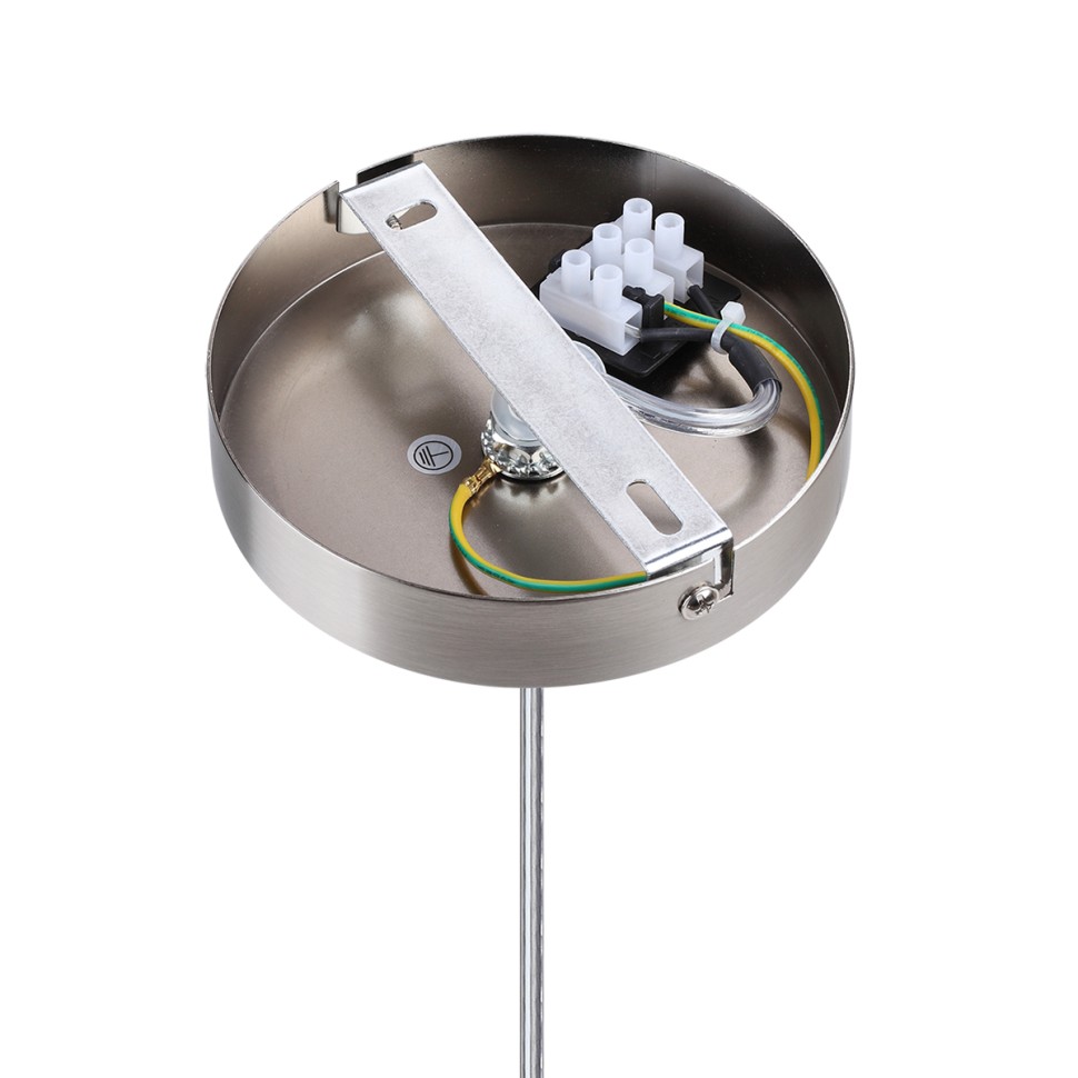 8250/3 LUMION NIKKI Бежевый подвес Модерн Е27*3*60W, никель, диаметр 50см