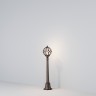 O023FL-01G MAYTONI Via уличный фонарный столб IP44, E27*1*100W, коричневый с золотом, 104см