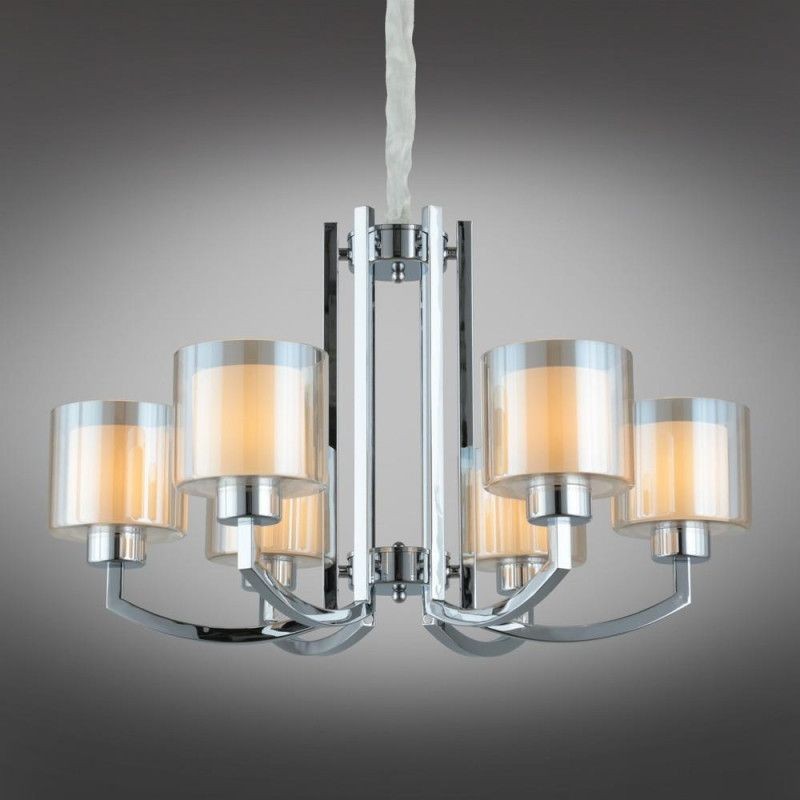 OML-55903-06 OMNILUX Atessa подвесная люстра Модерн, хром