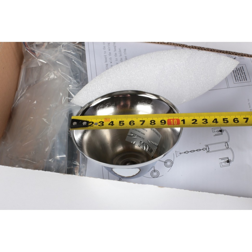 OML-55903-06 OMNILUX Atessa подвесная люстра Модерн, хром