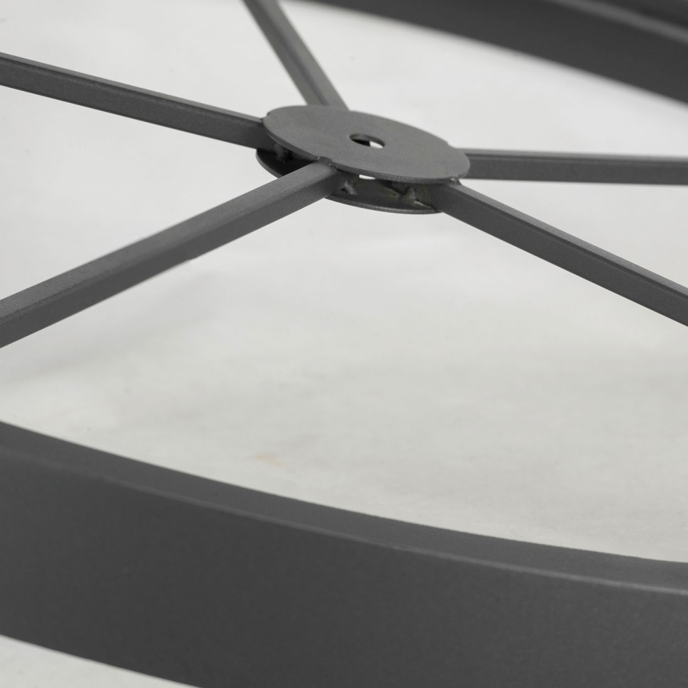 LSP-8718 LUSSOLE подвесная люстра Crenshaw, черная, E14*8*40W