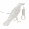 SLE115304-01 EVOLUCE Gavi белая настольная лампа Птица (Ворона)