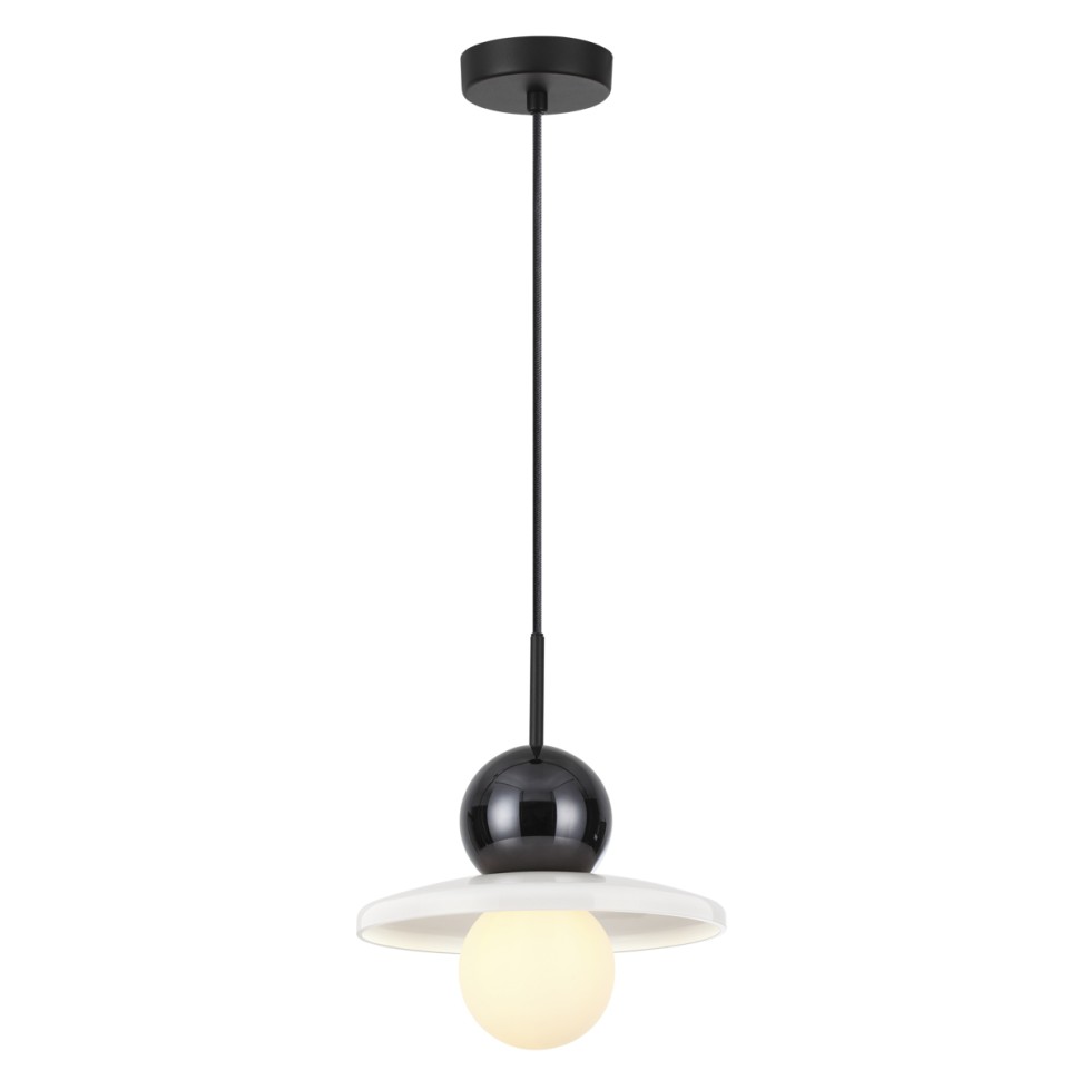 5014/1D ODEON LIGHT Modern подвес Hatty, черный, белый