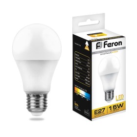25628 FERON светодиодная лампа 15W, E27, 2700K