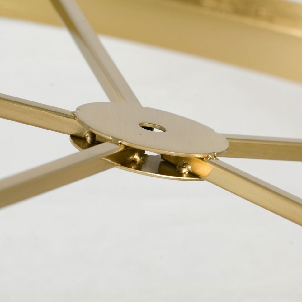 LSP-8717 LUSSOLE подвесная люстра Crenshaw, золото, E14*8*40W