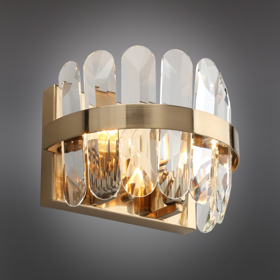 APL.749.01.02 APLOYT бра хрусталь Jola, E14*2*40W