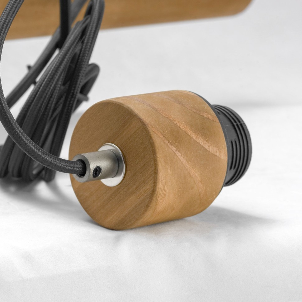 LSP-8149 LUSSOLE LOFT подвесной светильник с деревянными элементами