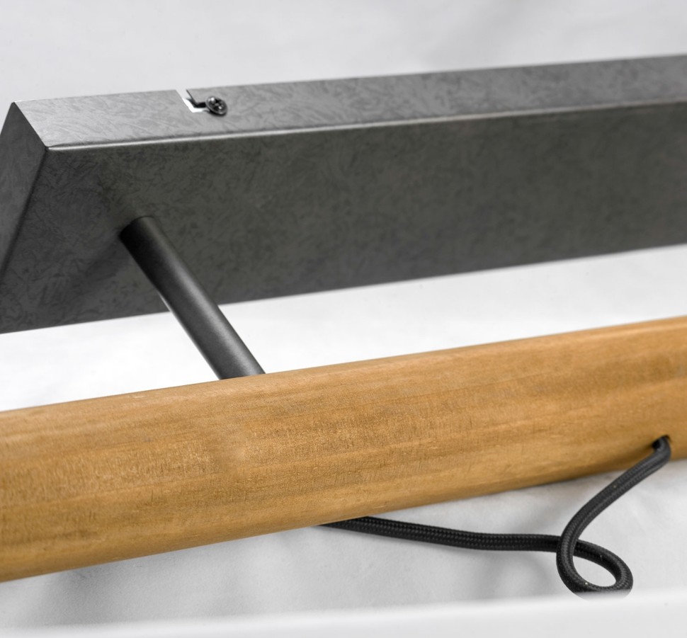 LSP-8149 LUSSOLE LOFT подвесной светильник с деревянными элементами