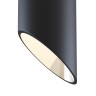 P027PL-01B Maytoni черный подвесной светильник Vela, GU10