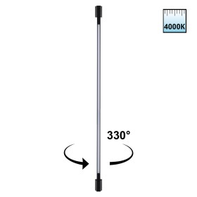 359891 NOVOTECH STREET черный ландшафтный фасадный светодиодный cветильник VESPERA, IP54, LED 12W, 4000К, 120см