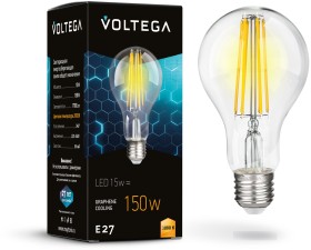 7226 Voltega General purpose bulb Светодиодная лампа A60 15W 3000K E27