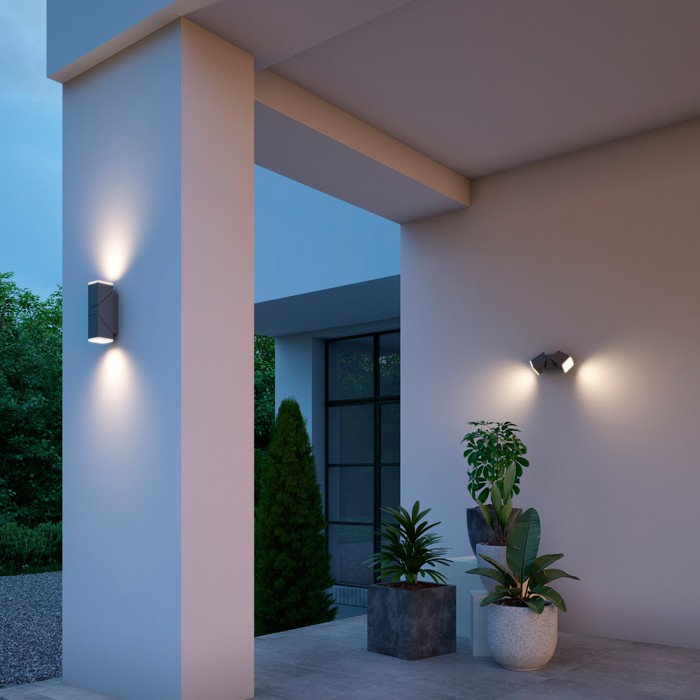 357829 Novotech Kaimas уличный светодиодный светильник поворотный IP54