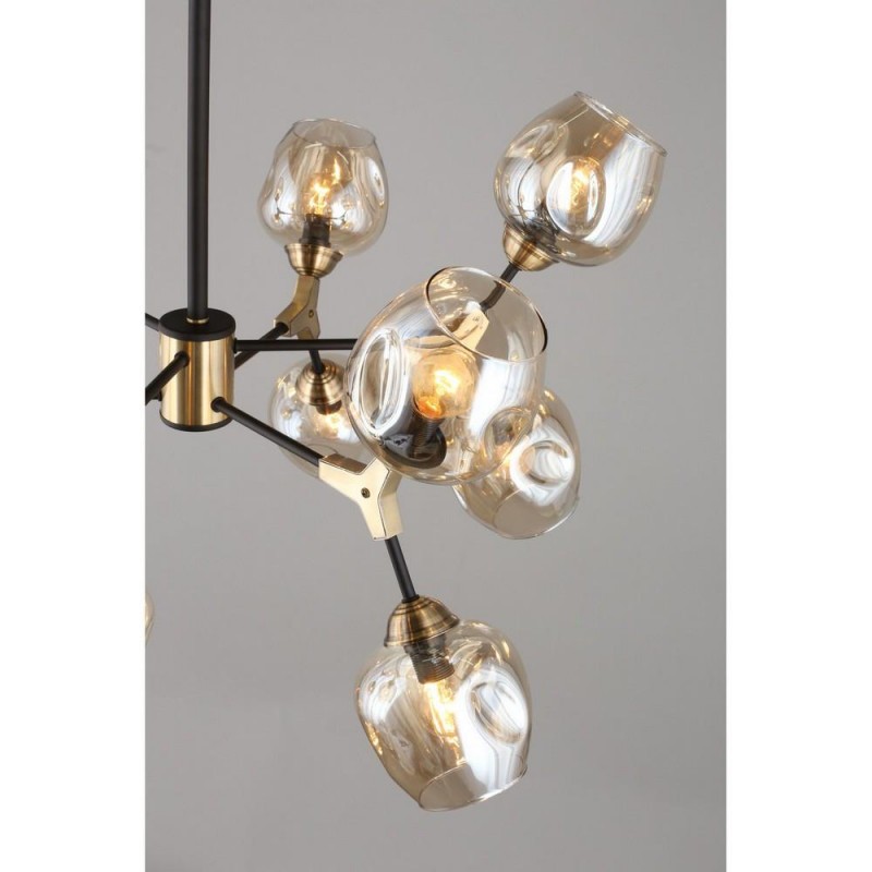 OML-93407-12 OMNILUX потолочная люстра Pozzallo на штанге Е14*12*40Вт