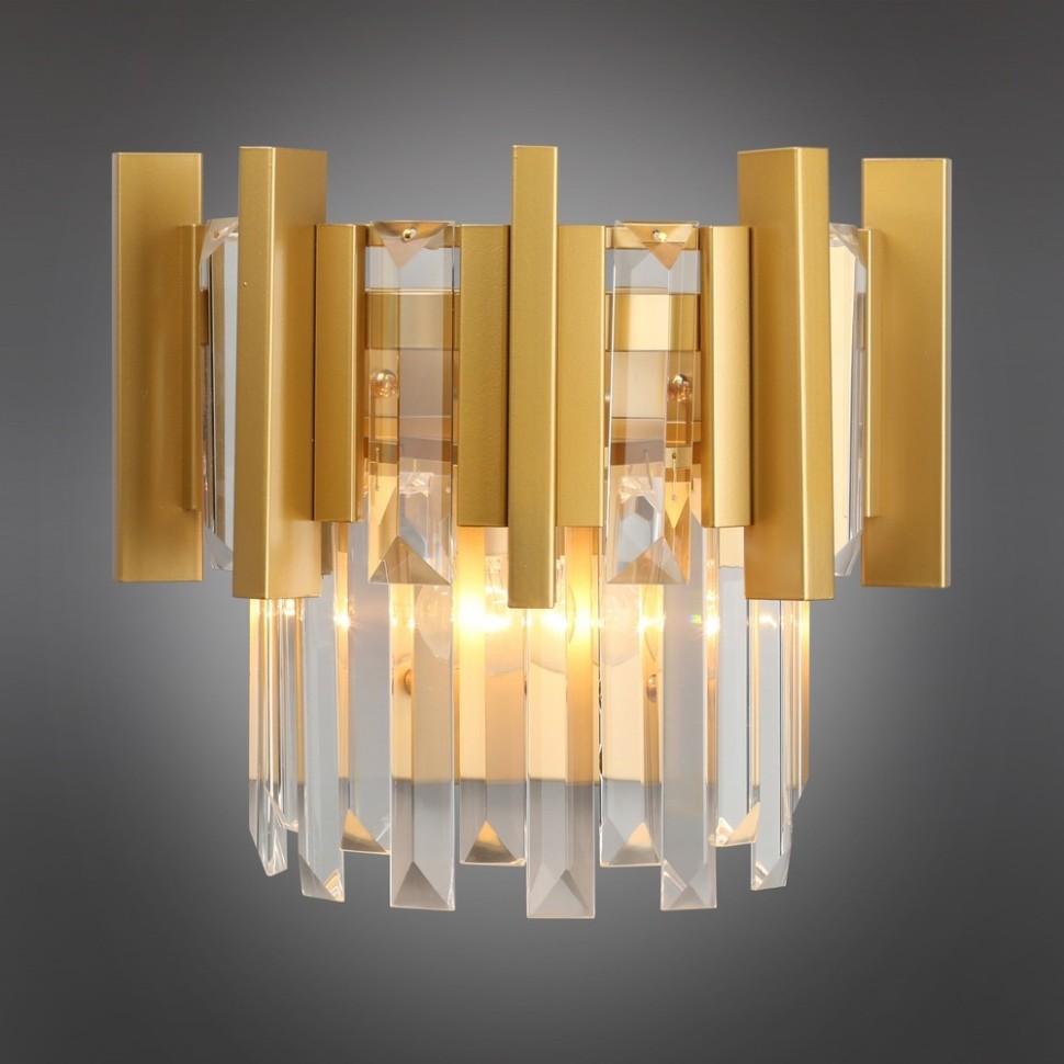 OML-69701-02 OMNILUX хрустальное бра Gaeta