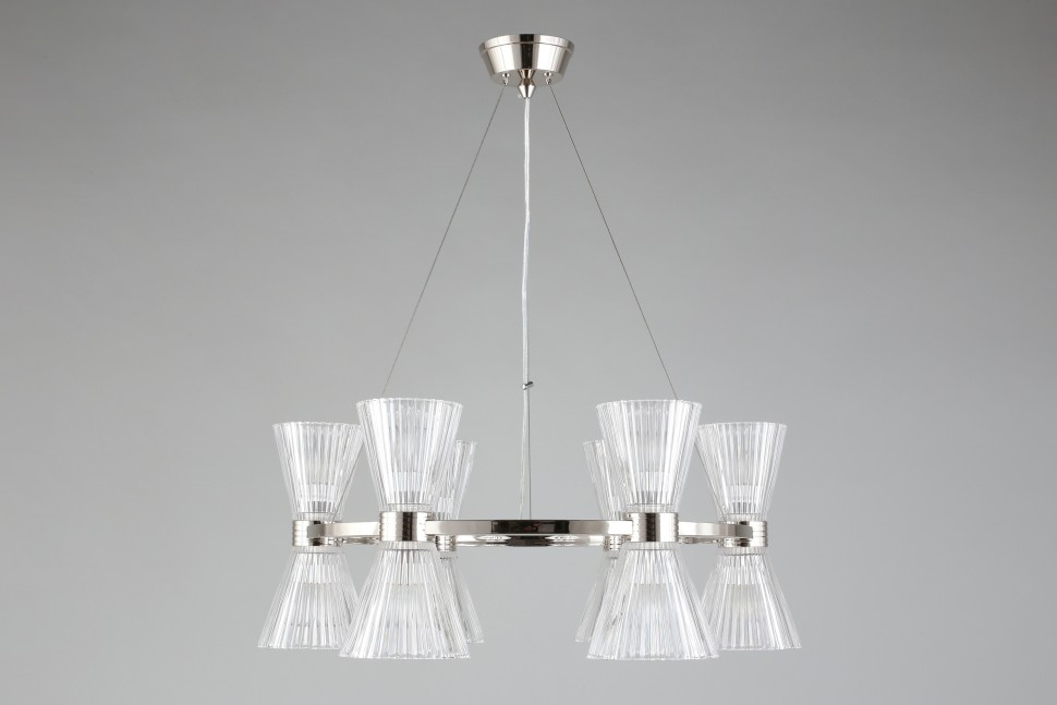 APL.801.13.12 APLOYT подвесная люстра Elinor, хром, E14*12*40W