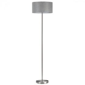 8251/2F LUMION NIKKI Торшер Е27*2*60W, никель, серый, диаметр 40см