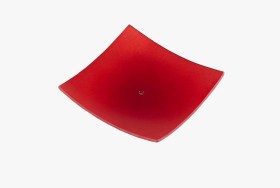 Glass A red Х C-W234/X Матовое стекло малое красное