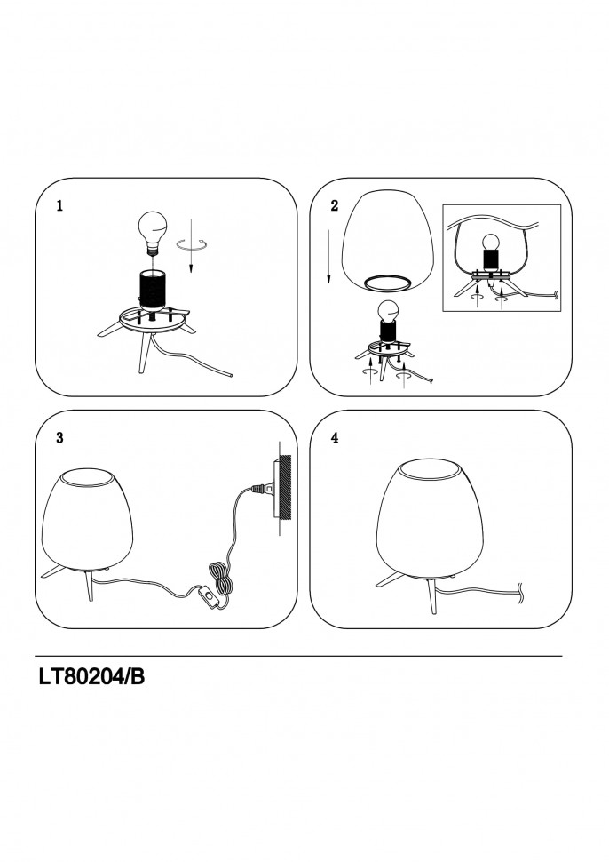 805911 Lightstar Настольная лампа ARNIA