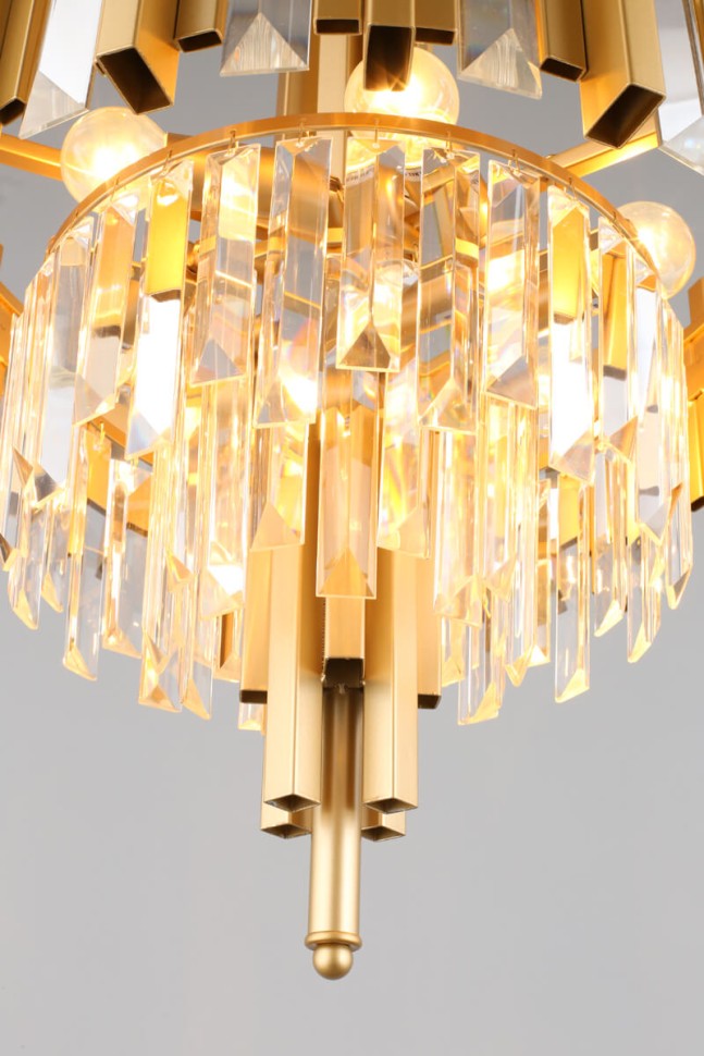 OML-69703-06 OMNILUX хрустальная подвесная люстра Gaeta