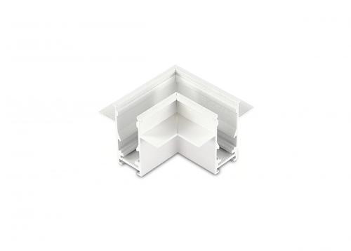 L corner DLS InW L-образный угол-соединитель для встраиваемого шинопровода, L60*W60*H41 мм, белый