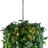 LSP-8987 Lussole Idaho Подвесной светильник Листья, зеленый, E27*4*40W, 70см диаметр