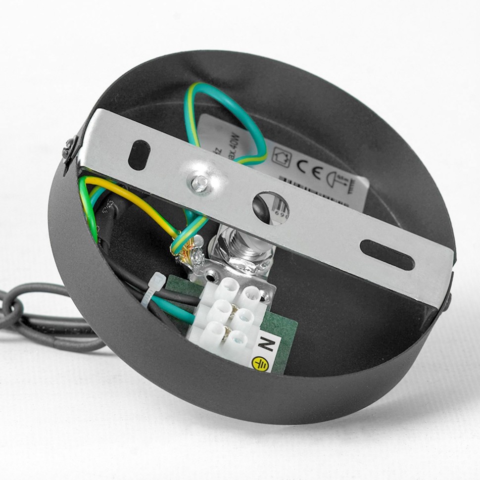 LSP-8987 Lussole Idaho Подвесной светильник Листья, зеленый, E27*4*40W, 70см диаметр