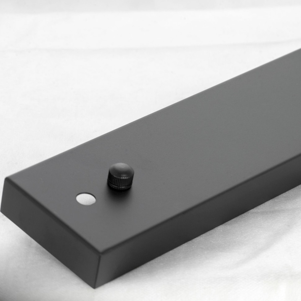 LSP-7023 LUSSOLE светодиодный подвесной светильник Carrollton, 15W, 4000K, черный, 100см