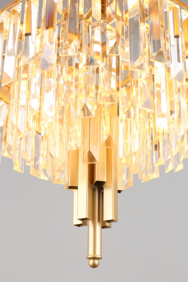 OML-69703-08 OMNILUX хрустальная подвесная люстра Gaeta