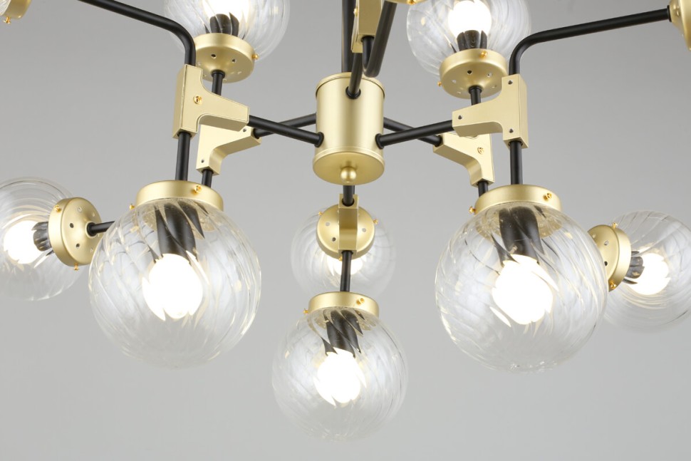 OML-94407-12 OMNILUX потолочная люстра Solferino, E14*12*5W