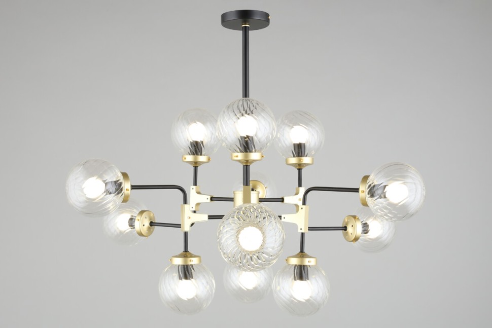 OML-94407-12 OMNILUX потолочная люстра Solferino, E14*12*5W