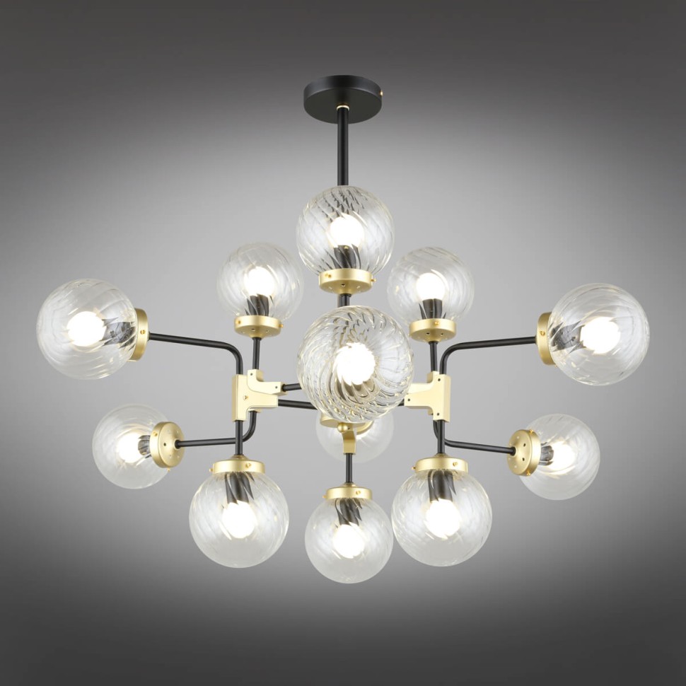 OML-94407-12 OMNILUX потолочная люстра Solferino, E14*12*5W